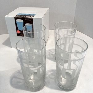 COPY - Manfred 12oz Glasses, by Angela Adams, 4 i…